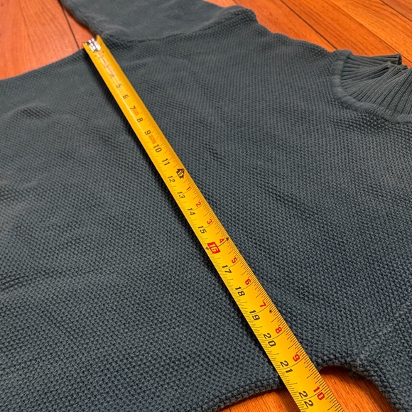 Liz Claiborne Cotton Sweater Women’s Blue Knit Pullover XL - Picture 3 of 5